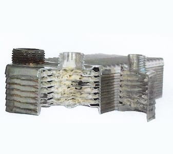 Heat exchanger from old boiler