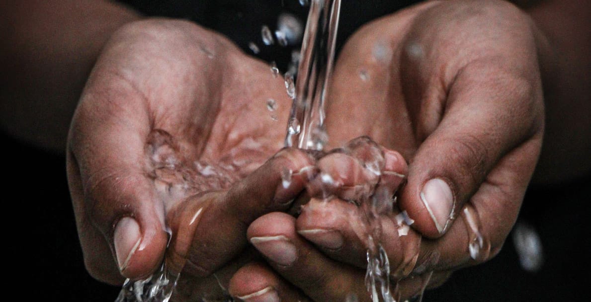 Washing hands